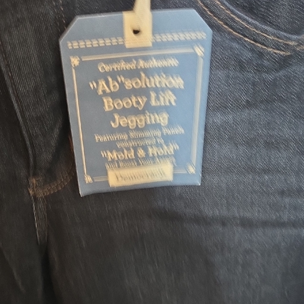 Democracy "Ab"solution® Booty Lift Straight Leg Indigo Jeans - Picture 2 of 5